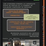 Charla Elite ADDIP: Grandes Proyectos: Bertoni +