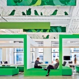 Coloridas oficinas de Nokia