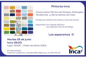 Charla sobre tendencias y tecnologías en pinturas
